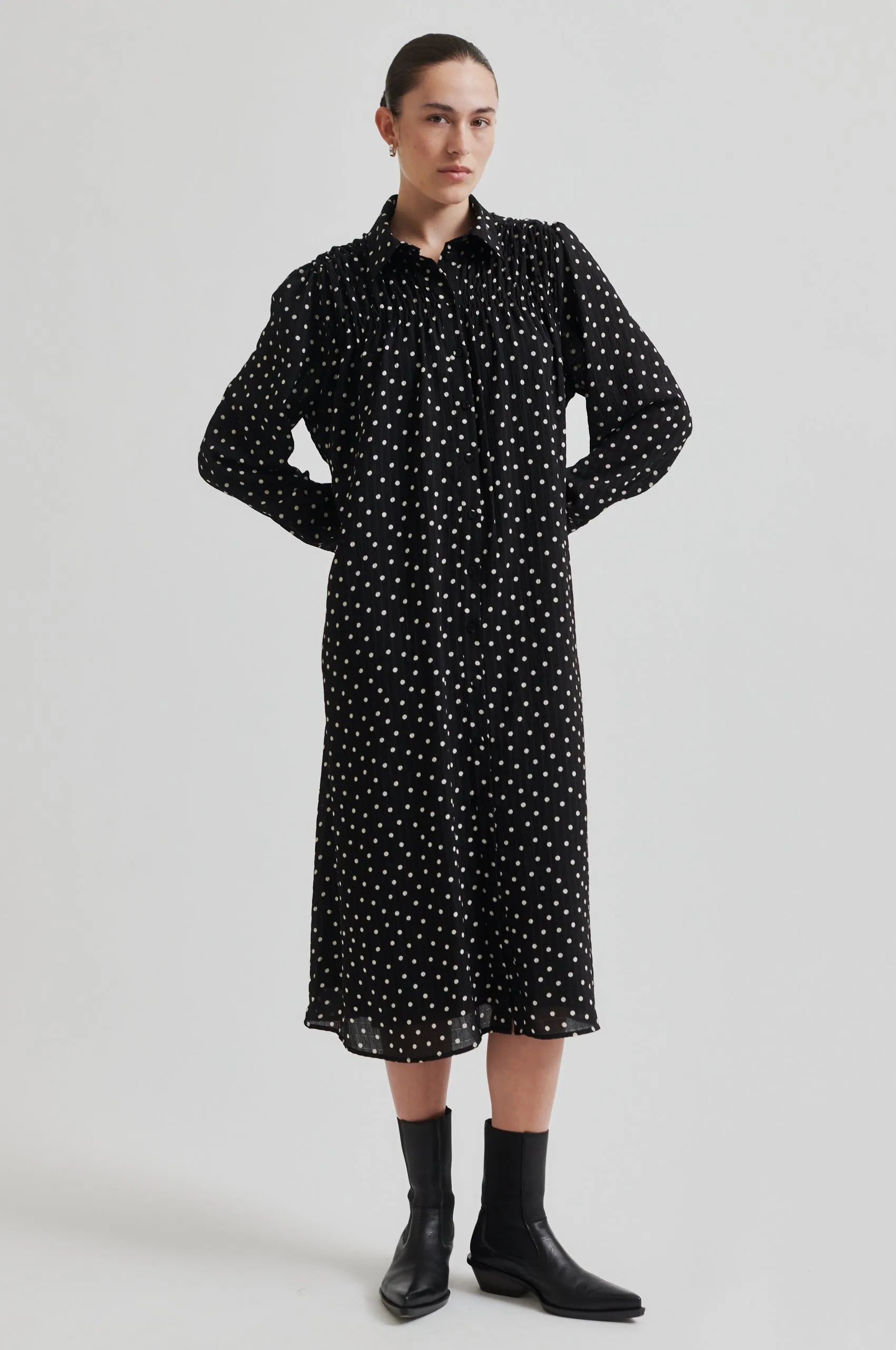 Classic Suit Flexible Fabric Blend Tuva Dress