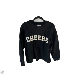 Sweatshirt Crewneck By Universal Thread In Black & Gold, Size: Xl FrictionResistantEdges