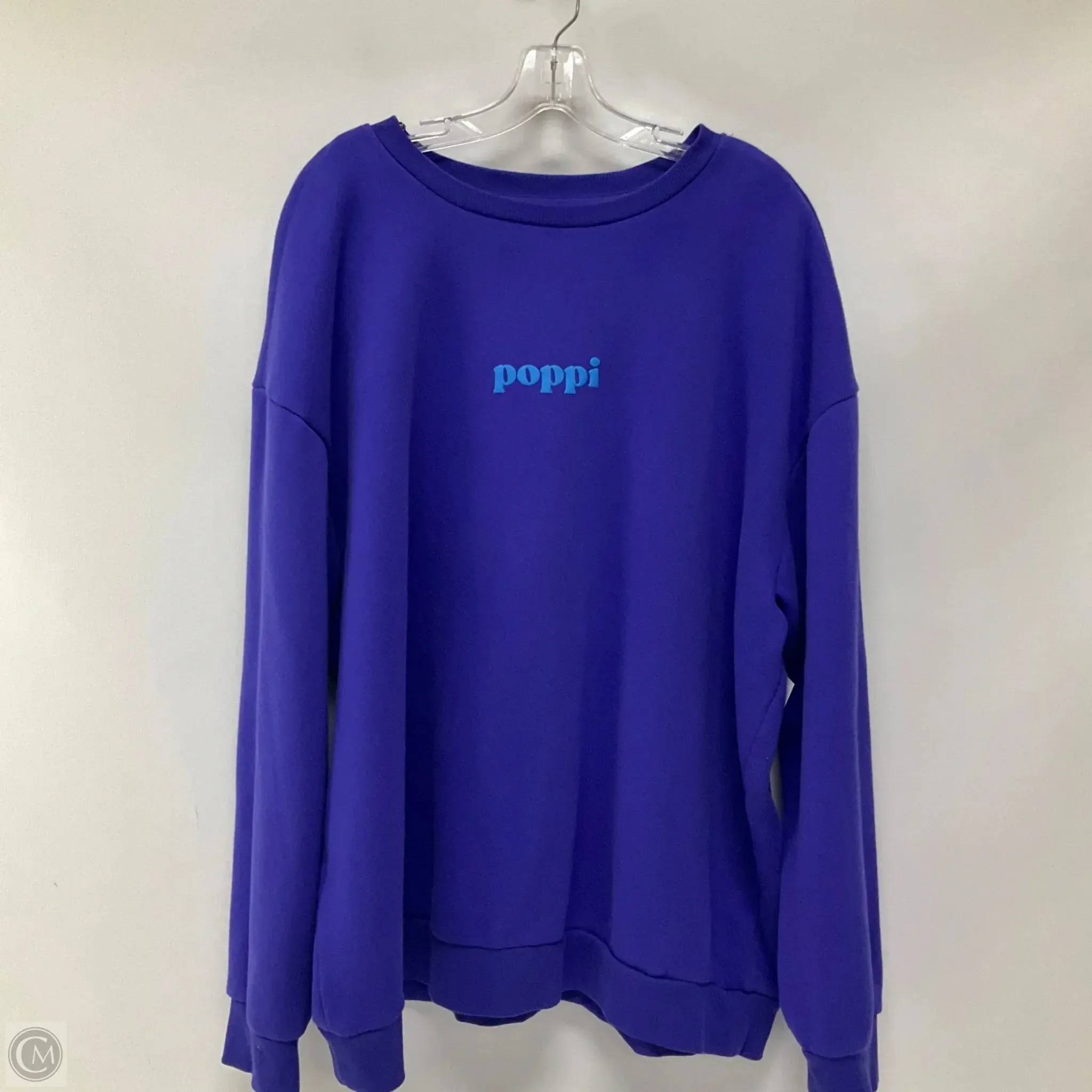 Soft Joggers Sweatshirt Crewneck By Target In Blue, Size: 2x