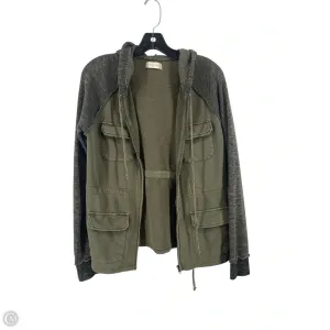 DoubleLayeredHem Summer Glow Sweatshirt Hoodie By Altard State In Green, Size: S