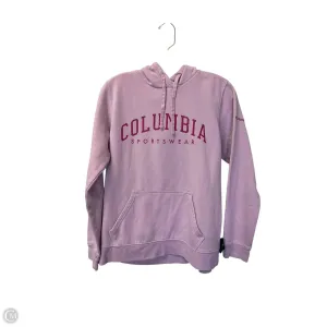 Sweatshirt Hoodie By Columbia In Purple, Size: L ErgonomicCut athletic shoes