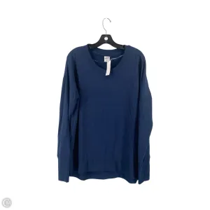 Athletic Sweatshirt Crewneck By Avia In Navy, Size: M Desert Heat