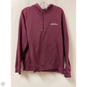 Athletic Sweatshirt Hoodie By Adidas In Red, Size: S Plane Mood StaticFreeLining