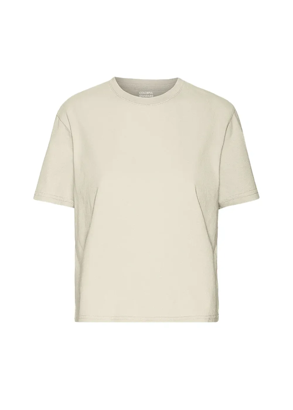 Comfortable Look Recommended Organic Boxy Crop Tee