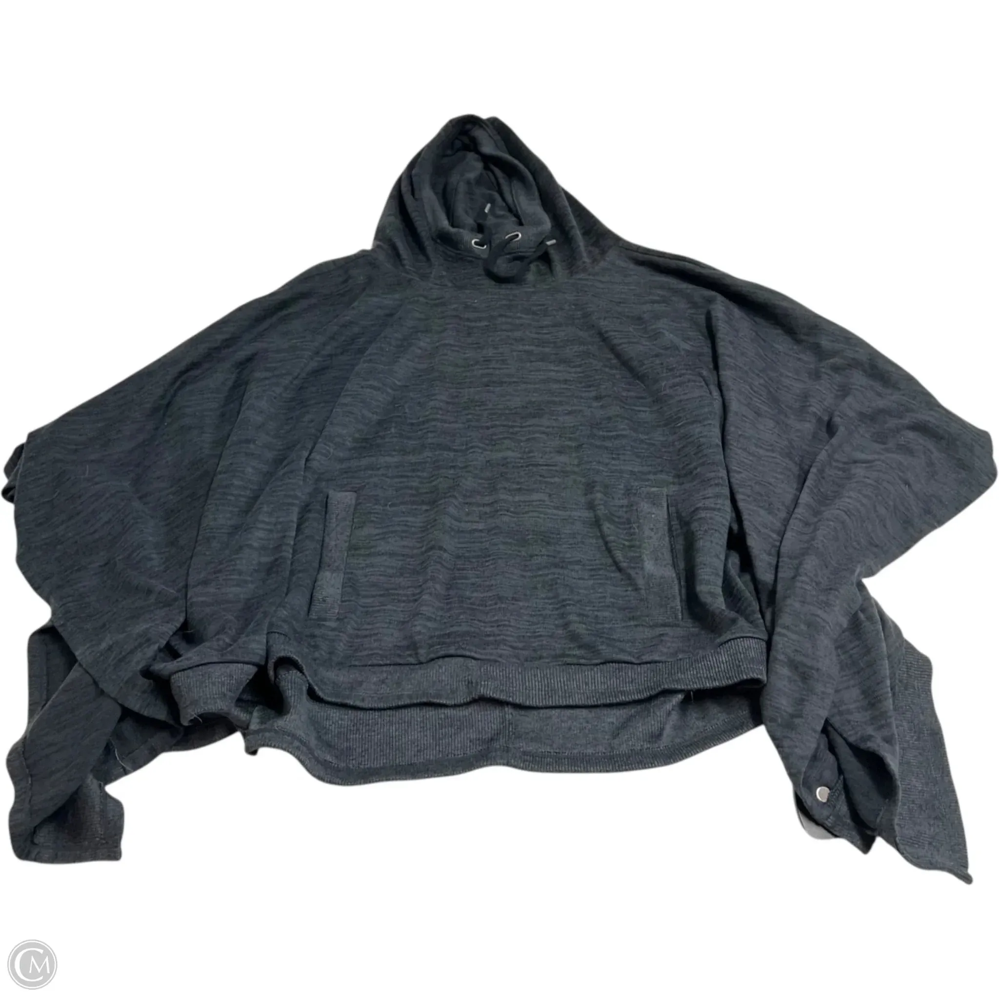 Athletic Sweatshirt Hoodie By Athleta In Grey, Size: L Bold Core ZeroWaste Production
