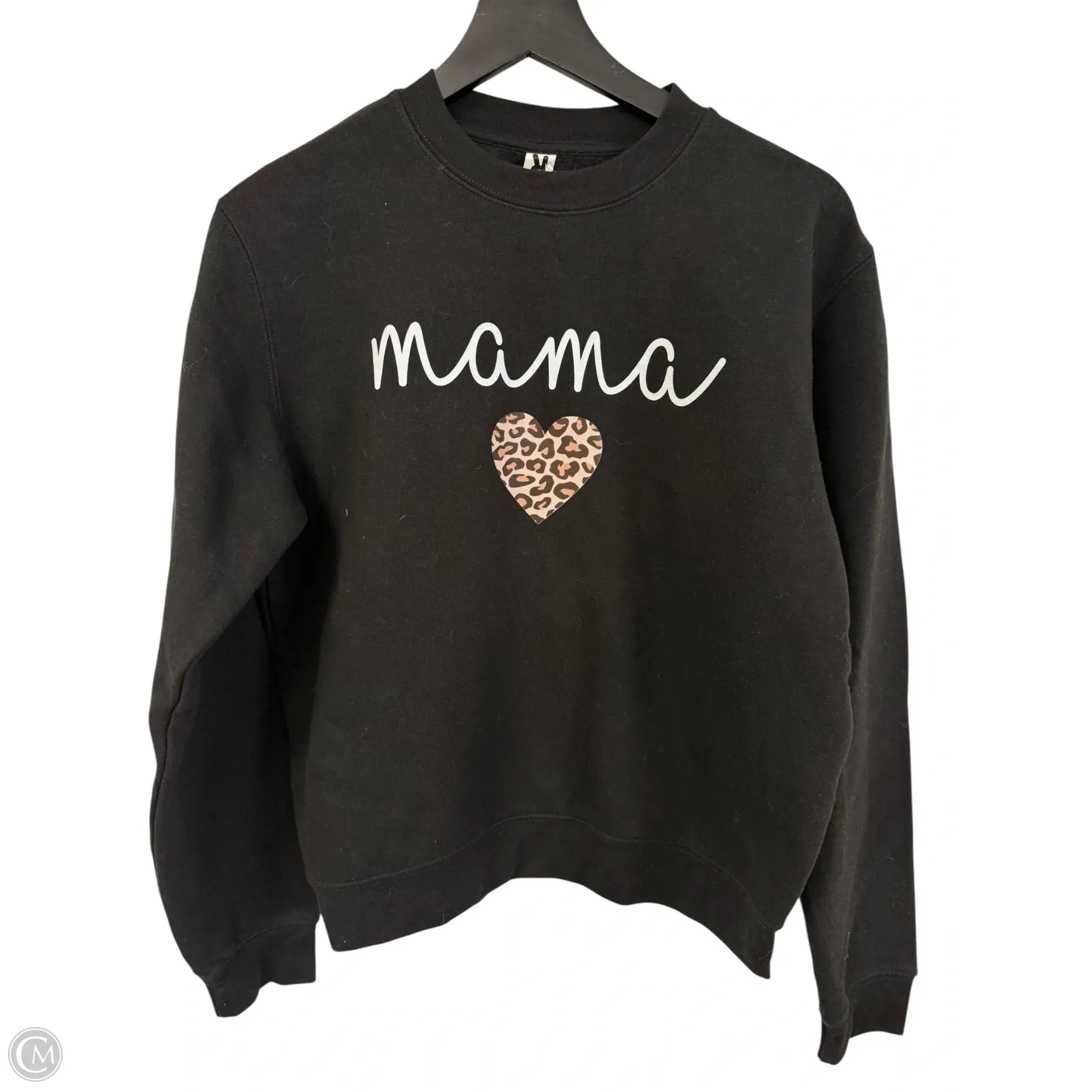 Sweatshirt Crewneck By Cmf In Black, Size: S Crown Fit Outdoor Fashion