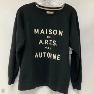 Open Glow Effortless Fashion Sweatshirt Crewneck By Madewell In Black, Size: M
