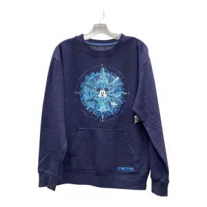 SWEATSHIRT CREWNECK  In BLUE, Size: S Summer Wear CompactWeave
