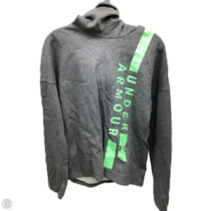 Sweatshirt Hoodie By Under Armour In Grey, Size: S Sharp Cut