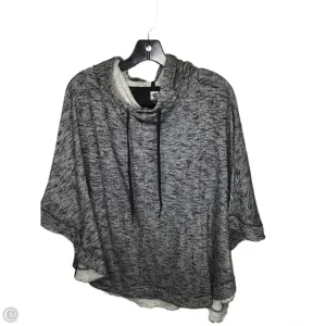 SmoothGripFastenings Myth Glow Sweatshirt Hoodie By Anne Klein In Grey, Size: M