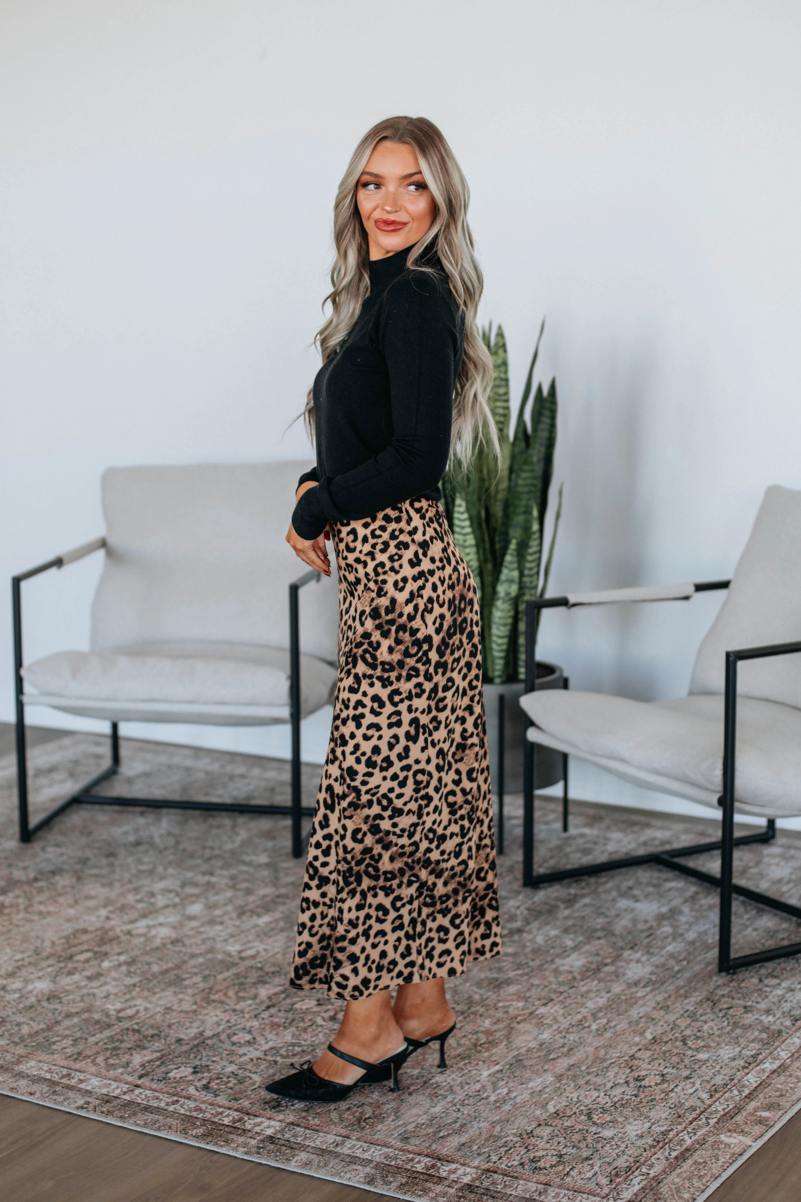 Jaklyn Maxi Skirt Lightweight Lining Eco conscious