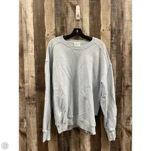 Sweatshirt Crewneck By Aerie In Blue, Size: S Versatile Scarf Relaxed Layer