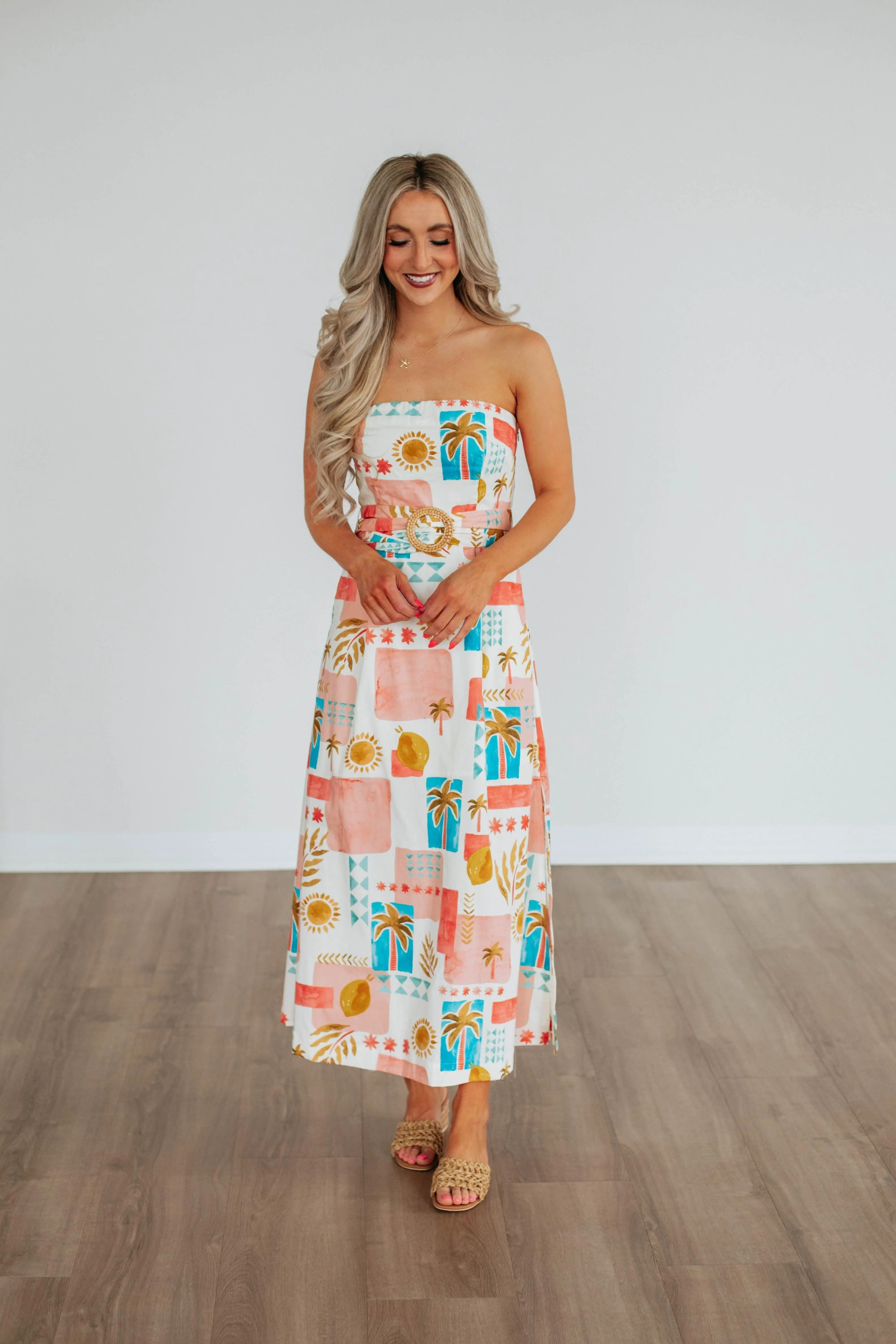 European Summer Dress Lake View