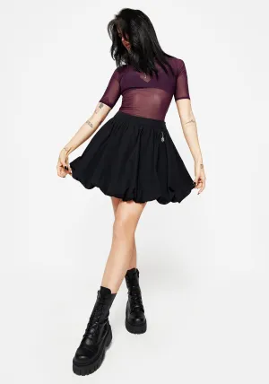 Easy Care Aranya Puff Micro Mini Skirt