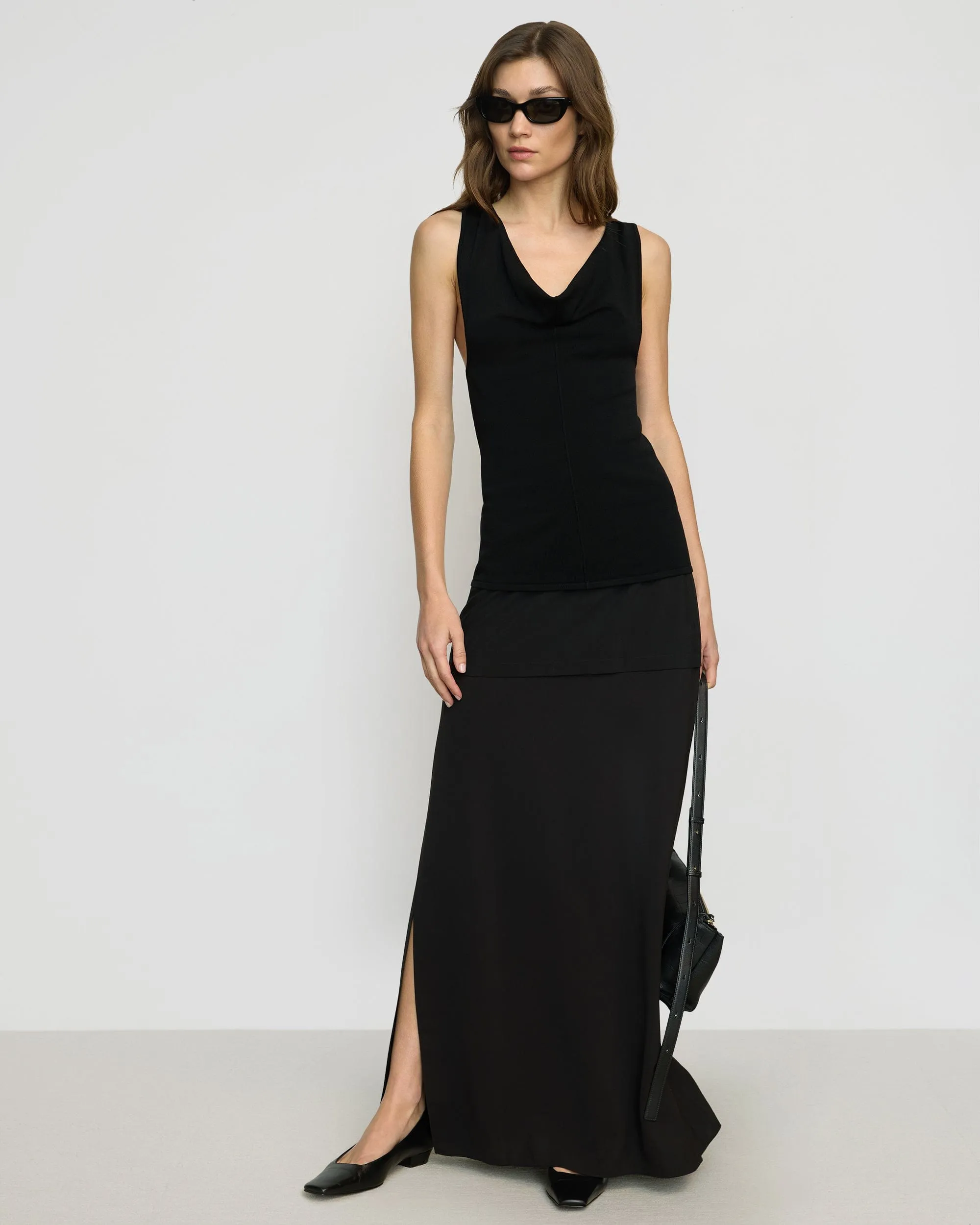 Augusta Tiered Maxi Skirt Daily Style Street Ready