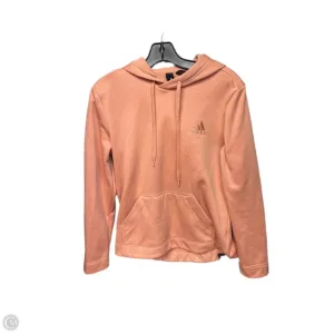 Athletic Sweatshirt Hoodie By Adidas In Orange, Size: S Travel Outfit