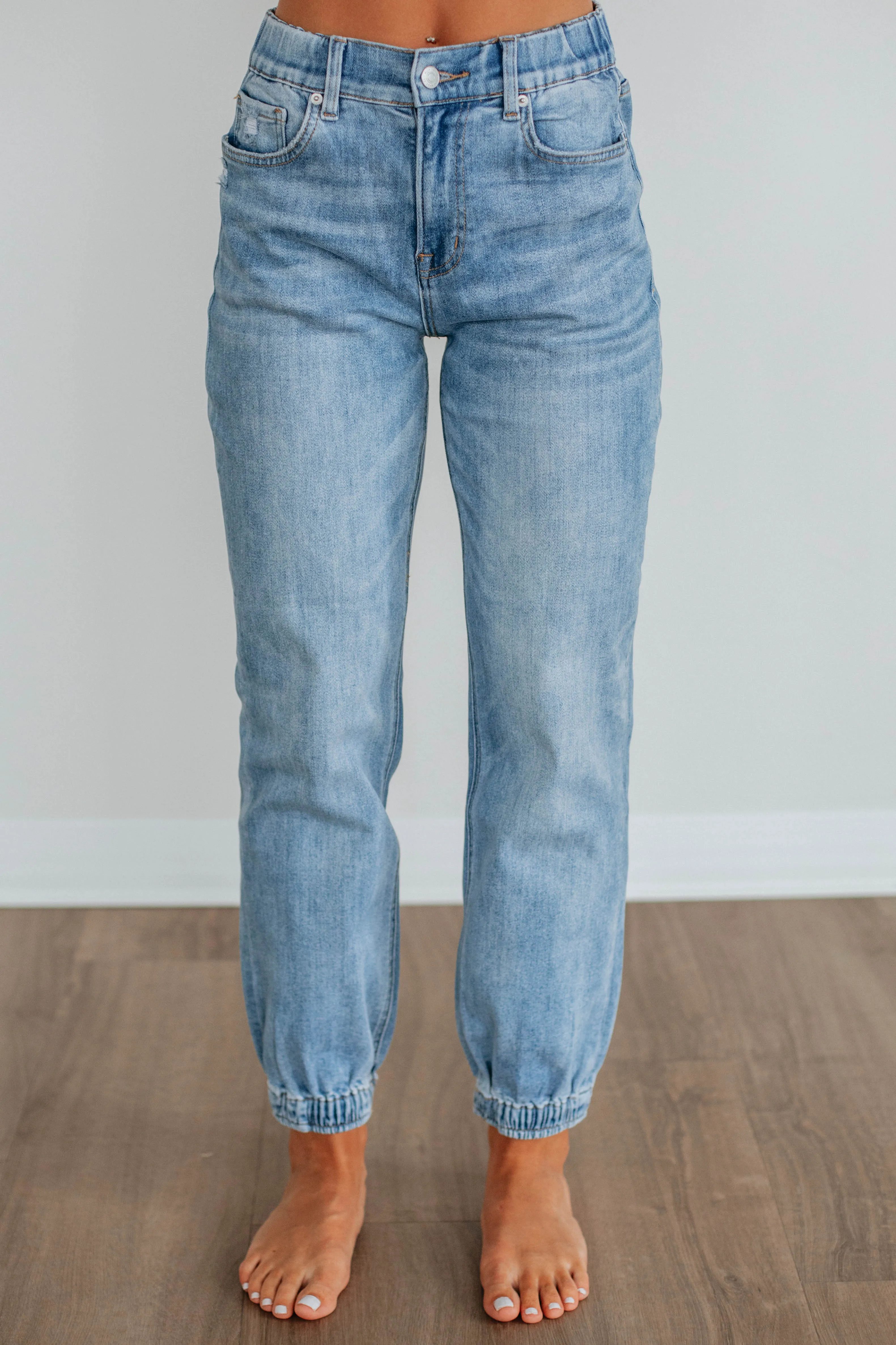 Tatum Mica Denim Joggers Outdoor Pants