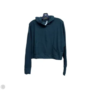 Comfortable Style ThermalRegulating Layer Athletic Sweatshirt Hoodie By Fabletics In Green, Size: M