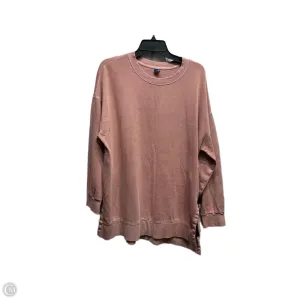 Insulated Jacket Metro Edge Sweatshirt Crewneck By Old Navy In Mauve, Size: L