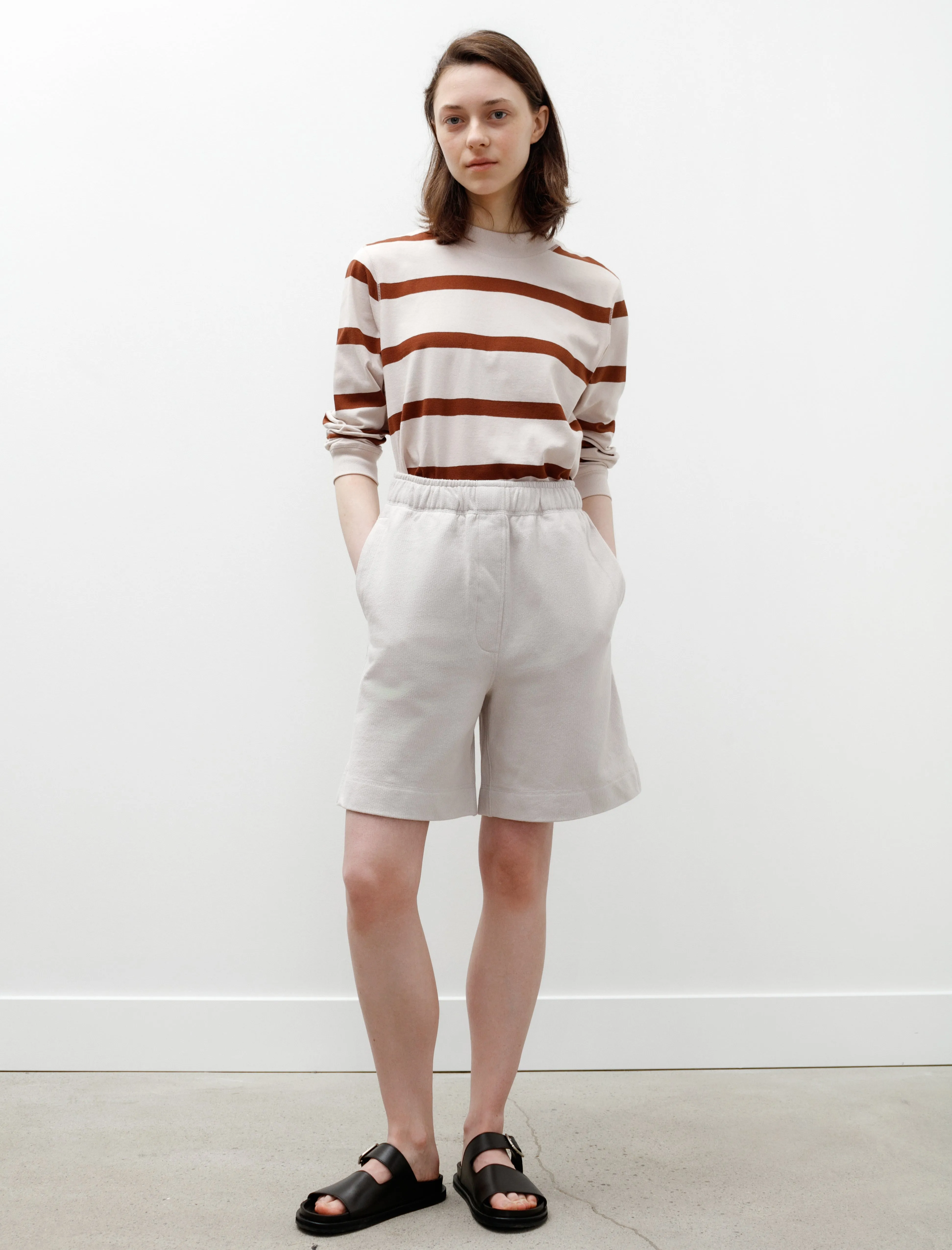 MHL Track Short Marble Stretch waistband