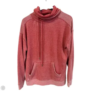 Ergonomic Pattern Ice Fit Sweatshirt Collar By Tribal In Red, Size: M