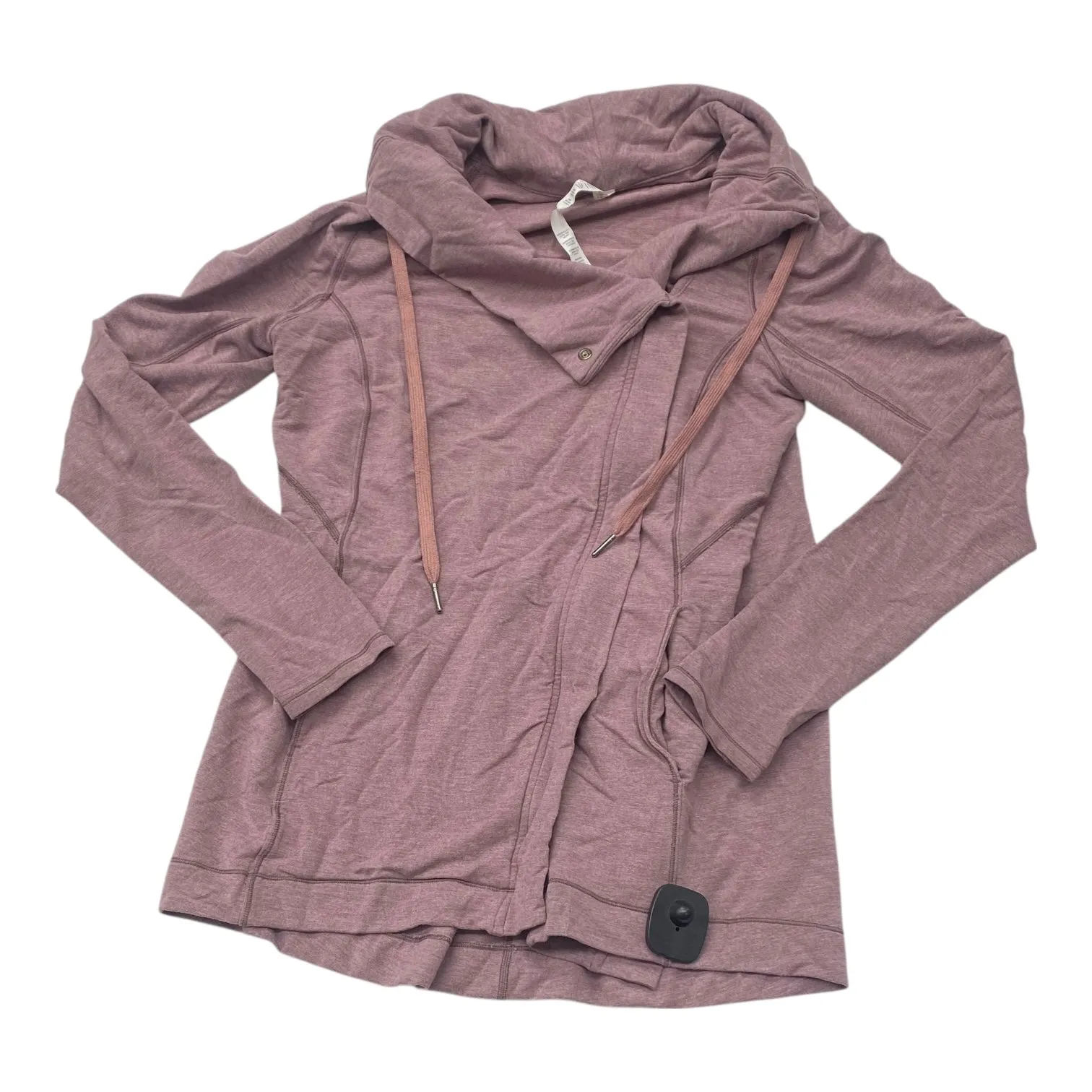 Athletic Sweatshirt Collar By Lululemon In Pink, Size:6 Code Soul
