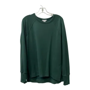 Cozy Fashion Athletic Sweatshirt Crewneck By Athleta In Green, Size:S