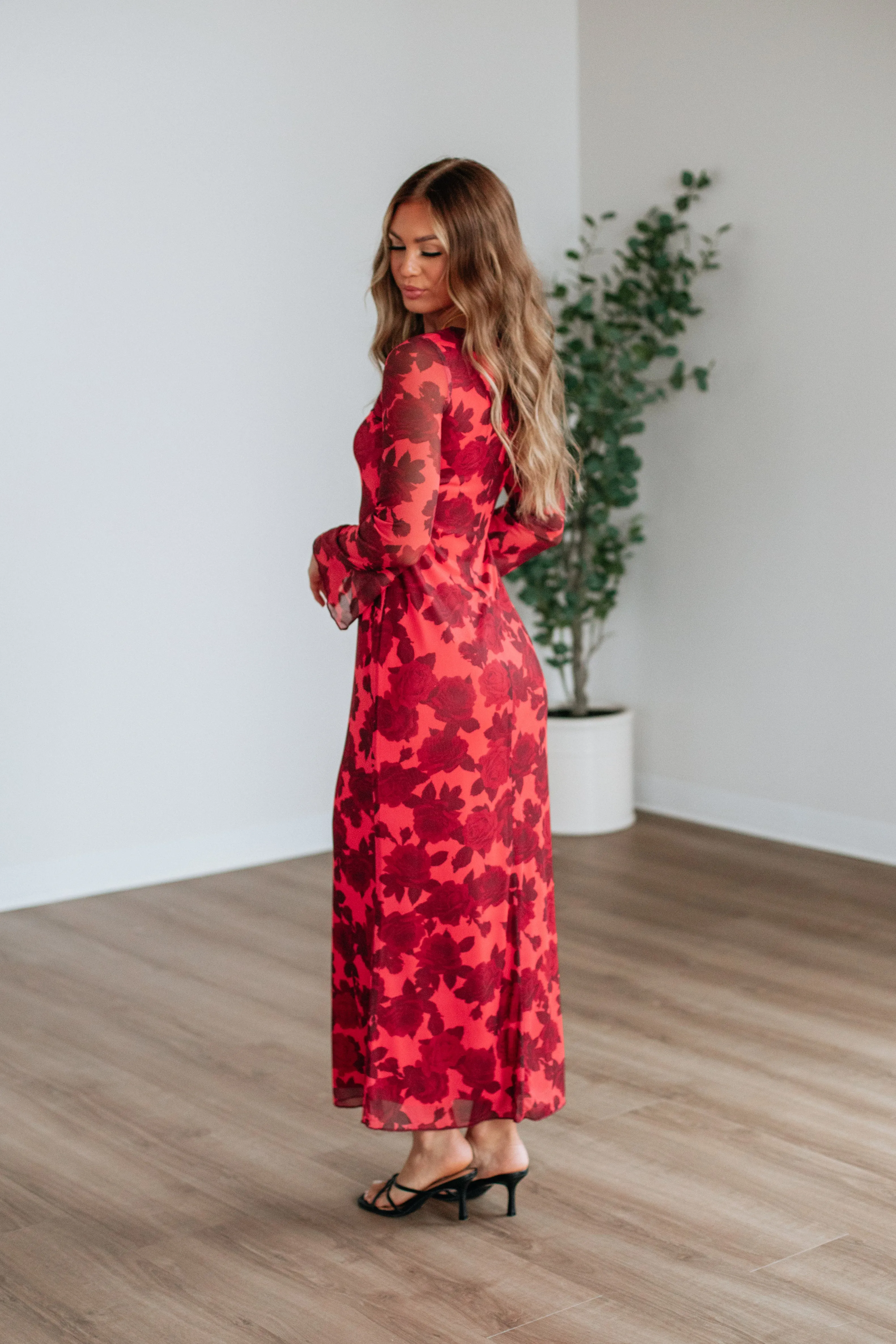 Wood Path Ellys Floral Dress