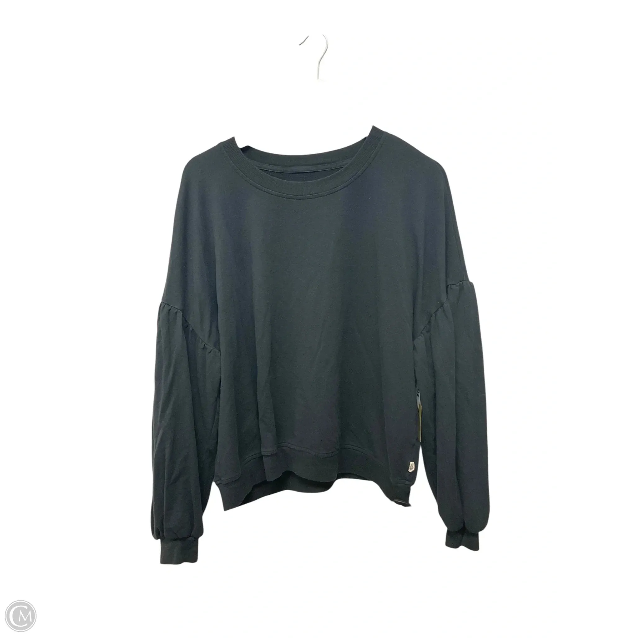 Sweatshirt Designer By Ugg In Black, Size: Xl Layered Clothing Cotton Glow