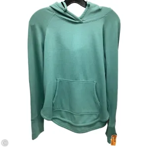 Sweatshirt Hoodie By Dsg Outerwear In Green, Size: S AdjustableStraps