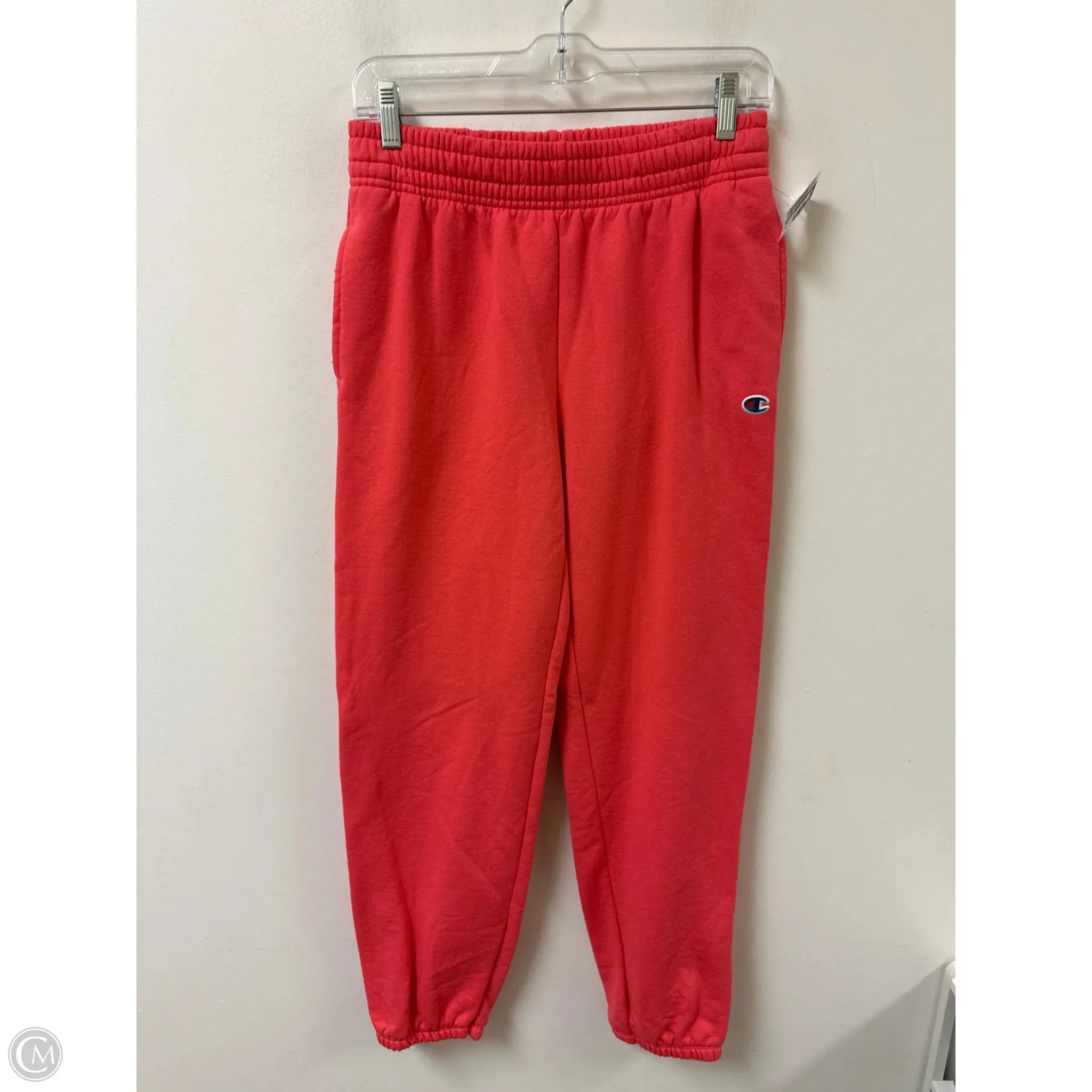 Athletic Sweatshirt Hoodie By Champion In Coral, Size: M Winter Accessories