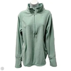 New Yorker Sweatshirt Collar By St John Knits In Blue, Size: Xl