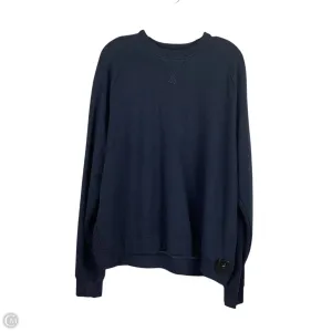 Sweatshirt Crewneck By Clothes Mentor In Navy, Size: Xl NonRestrictiveSilhouette