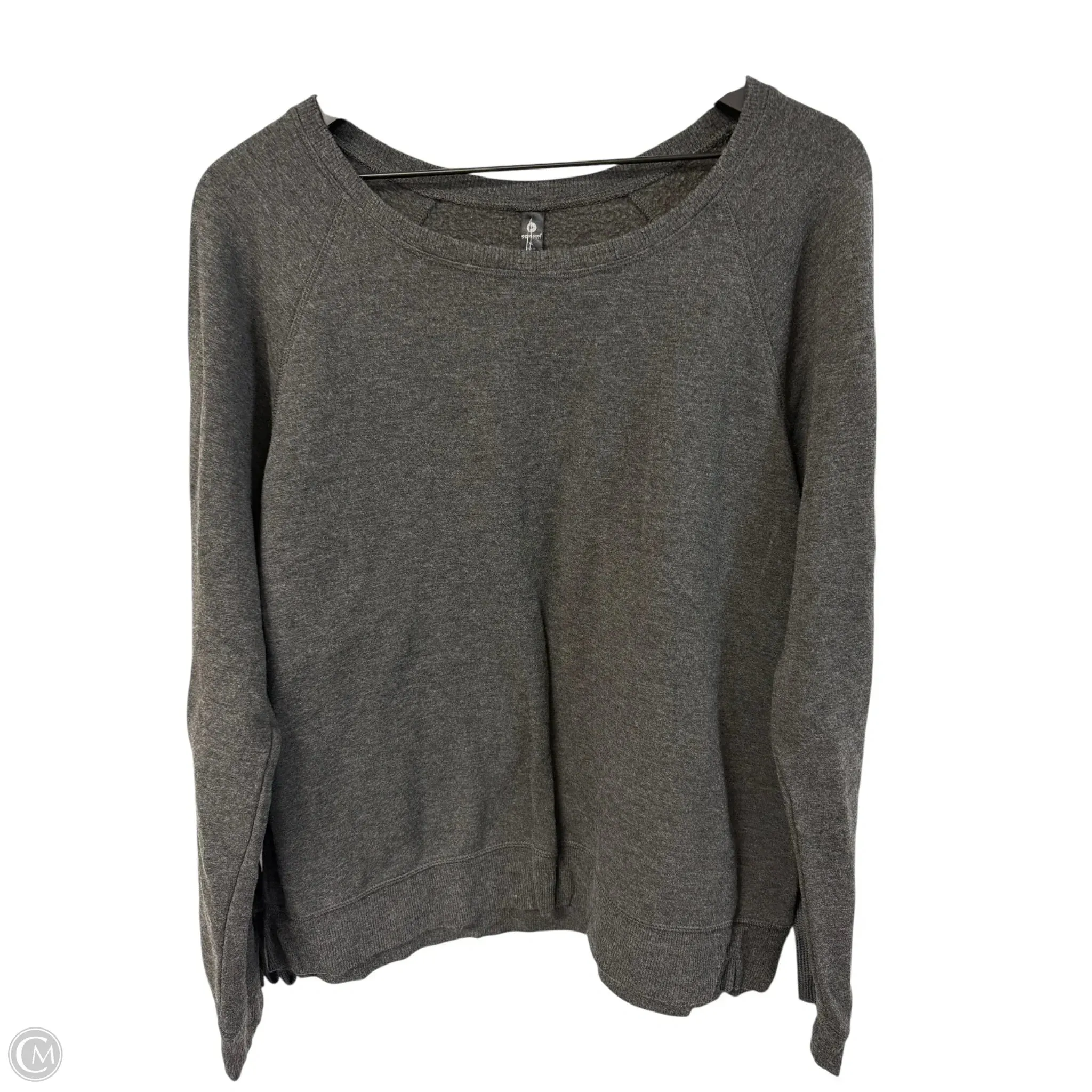 Open Glow Outdoor Comfort Sweatshirt Crewneck By 90 Degrees By Reflex In Grey, Size: Xl