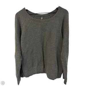 Open Glow Outdoor Comfort Sweatshirt Crewneck By 90 Degrees By Reflex In Grey, Size: Xl