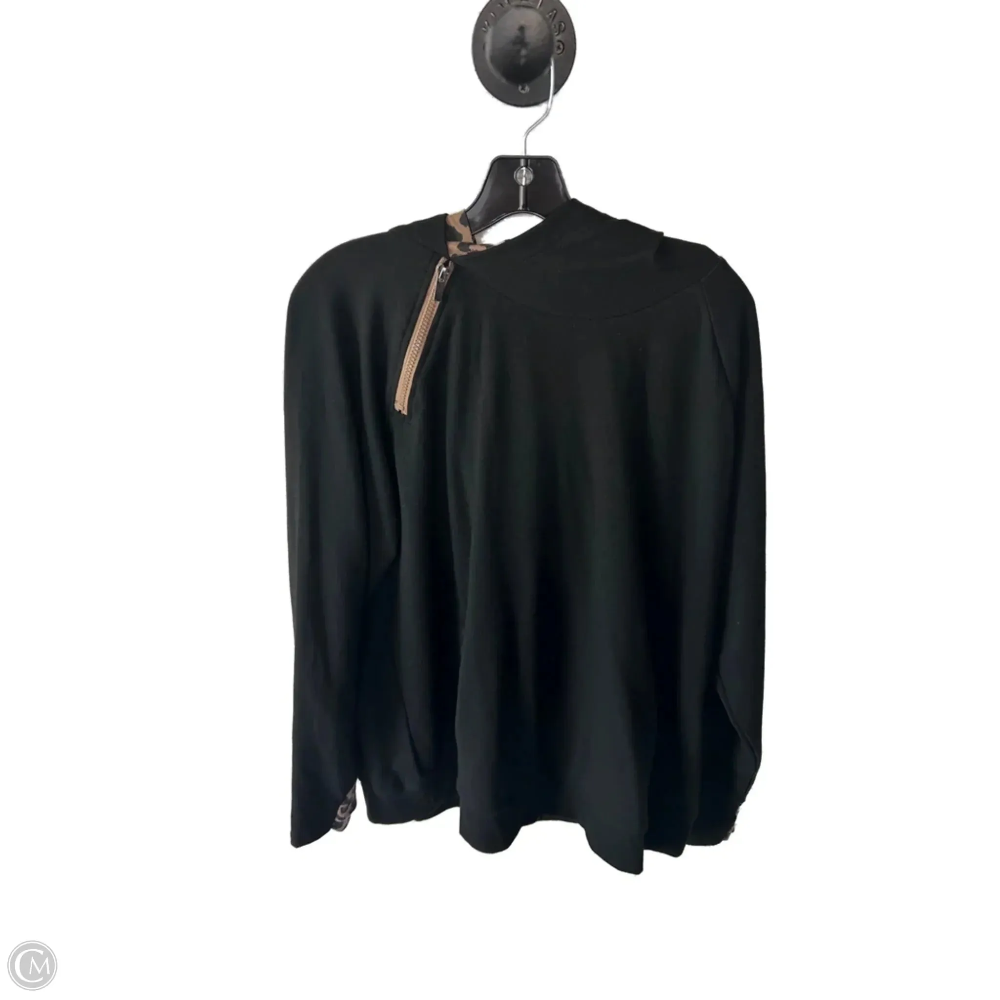 Dance Flow Travel Light Sweatshirt Hoodie By Maurices In Black & Brown, Size: Xl