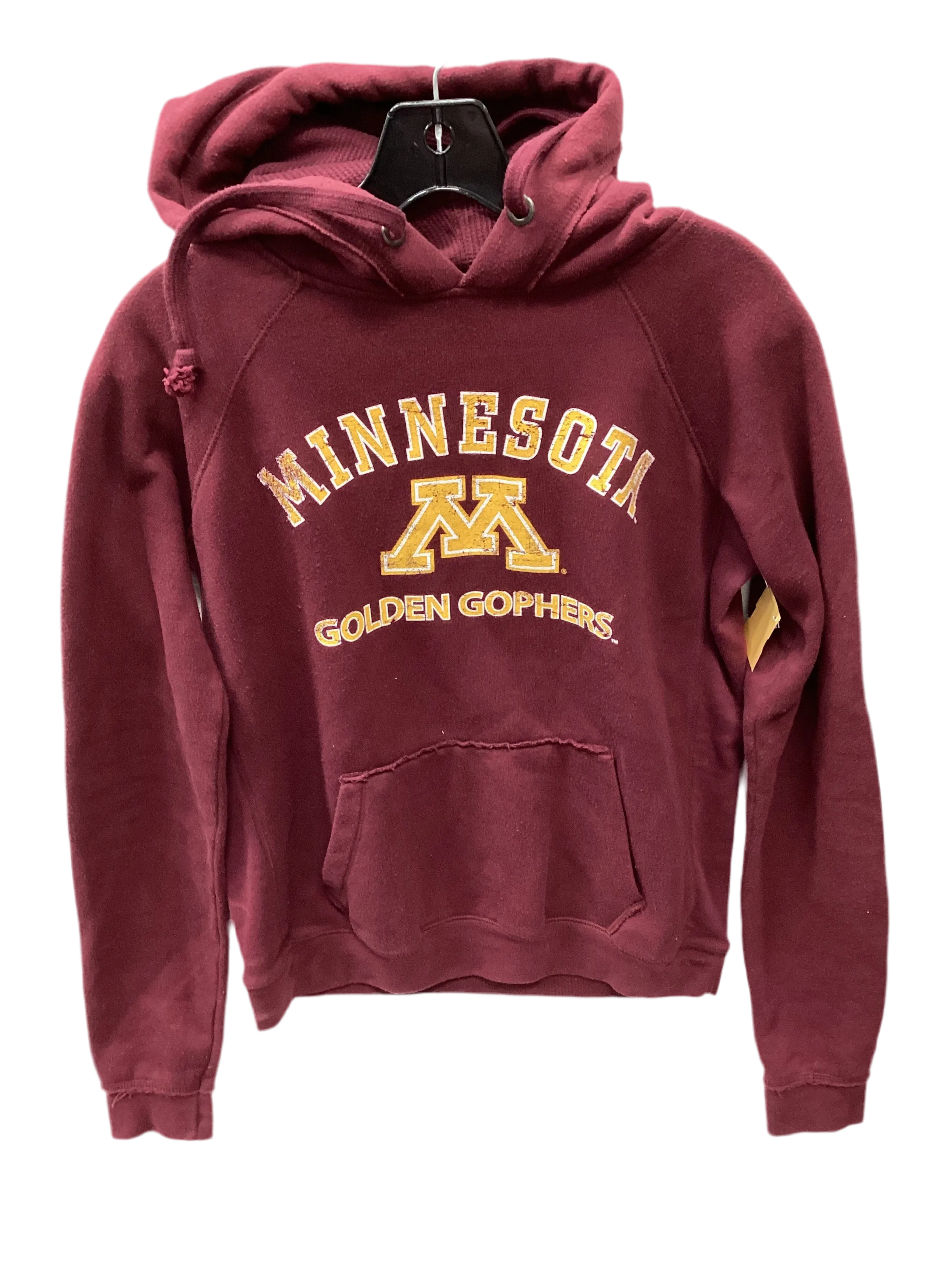 Sweatshirt Hoodie By  Cmc In Maroon, Size:L FoldableDesign OdorControl Treatment