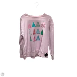 Sweatshirt Crewneck By Clothes Mentor In Pink, Size: L Warm Layers SmoothEdgeTrim