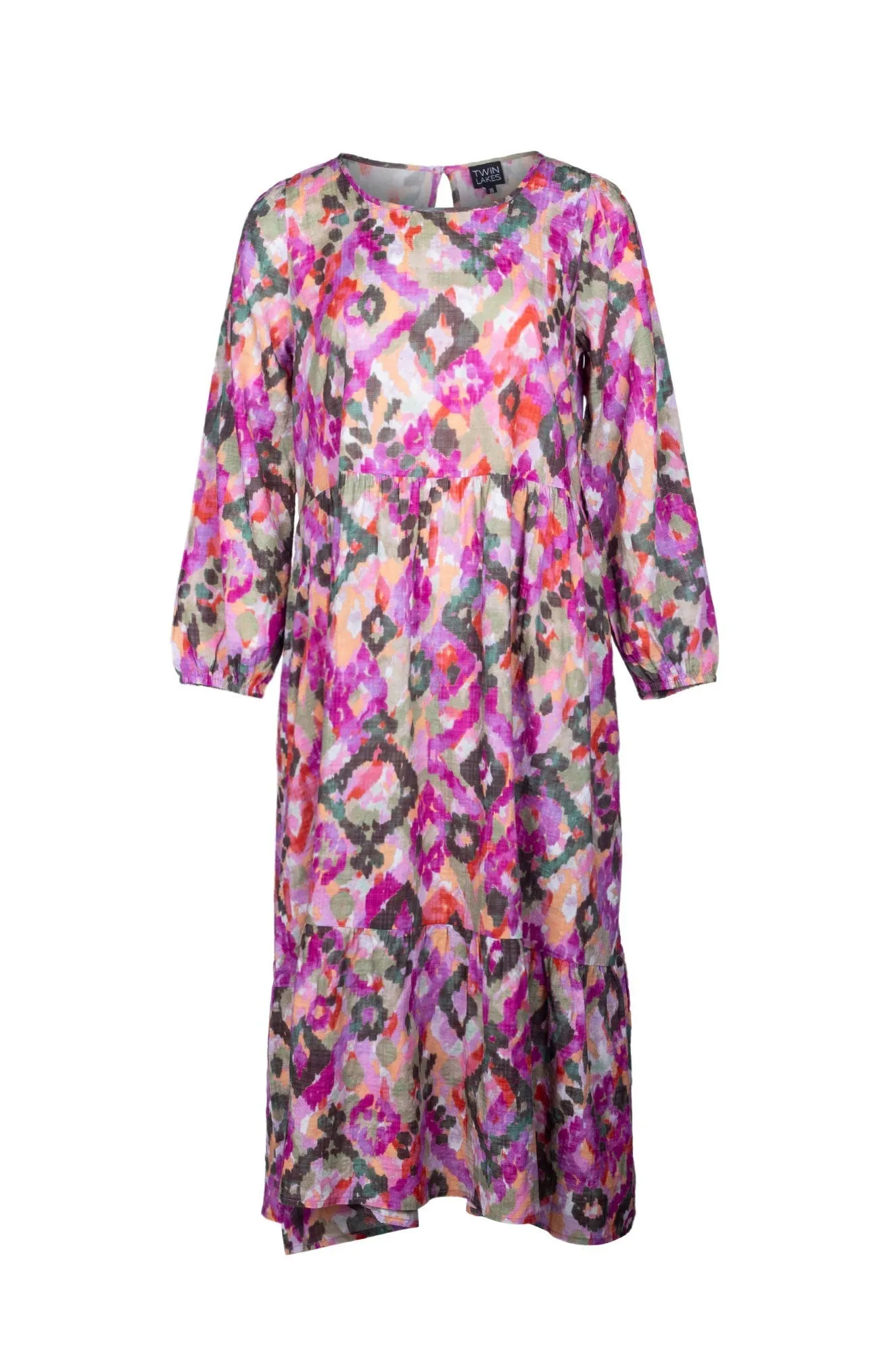 Elegant Top Dress | Pink Olive Diamonds | 6535B1