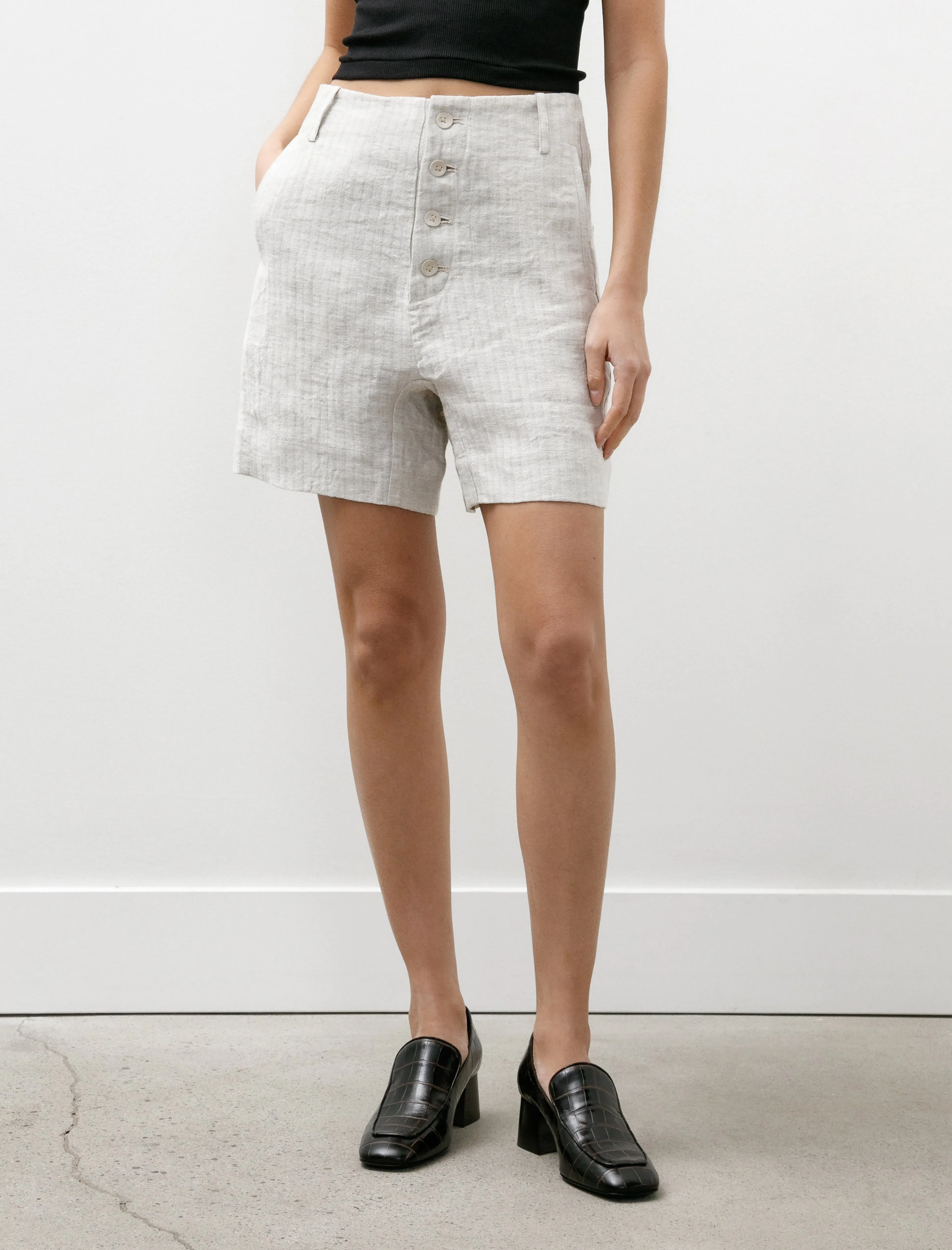 Adjustable drawstring Fishtail Short Oyster