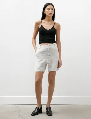 Stain Repellent Treatment Summer Vibes Fishtail Short Oyster