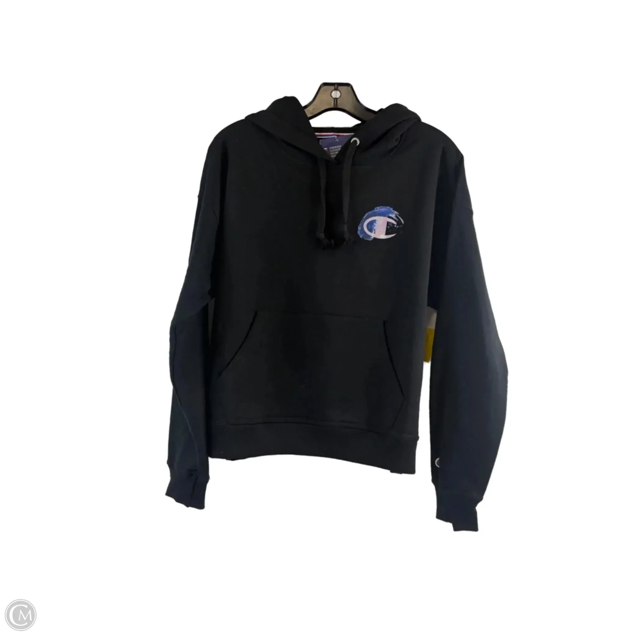 Sharp Look AllDayComfort Athletic Sweatshirt Hoodie By Champion In Black, Size: S