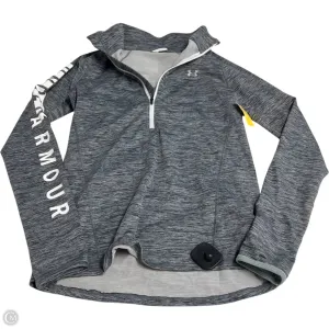 SeamlessPockets Athletic Sweatshirt Collar By Under Armour In Grey, Size: S