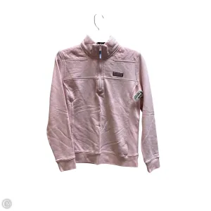 Sweatshirt Collar By Vineyard Vines In Pink, Size: S Easy Layering NonSlipGrip