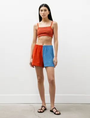 Warm Look surfing gear Flaming Groove Shorts Red Fire
