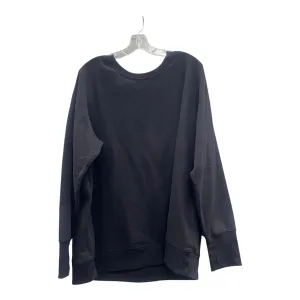 Rugged shoes SoftTouchLining Athletic Sweatshirt Crewneck By Tek Gear In Black, Size:3X