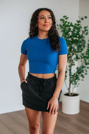 Elevate Your Game Skirt - Black Vibe Ready