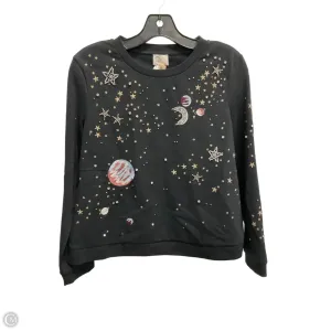 Translucent Soul casual sneakers Sweatshirt Crewneck By Anthropologie In Black, Size: Xxs