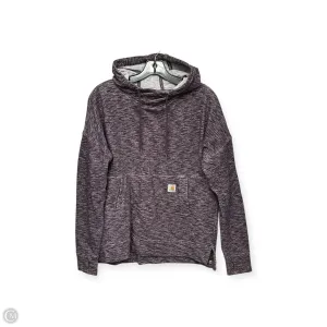 AntiPillingCloth Active Gear Sweatshirt Hoodie By Carhartt In Purple, Size: S