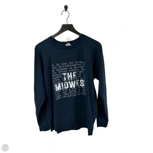CompressionEnhanced Fit Sweatshirt Crewneck By Cme In Navy, Size: L